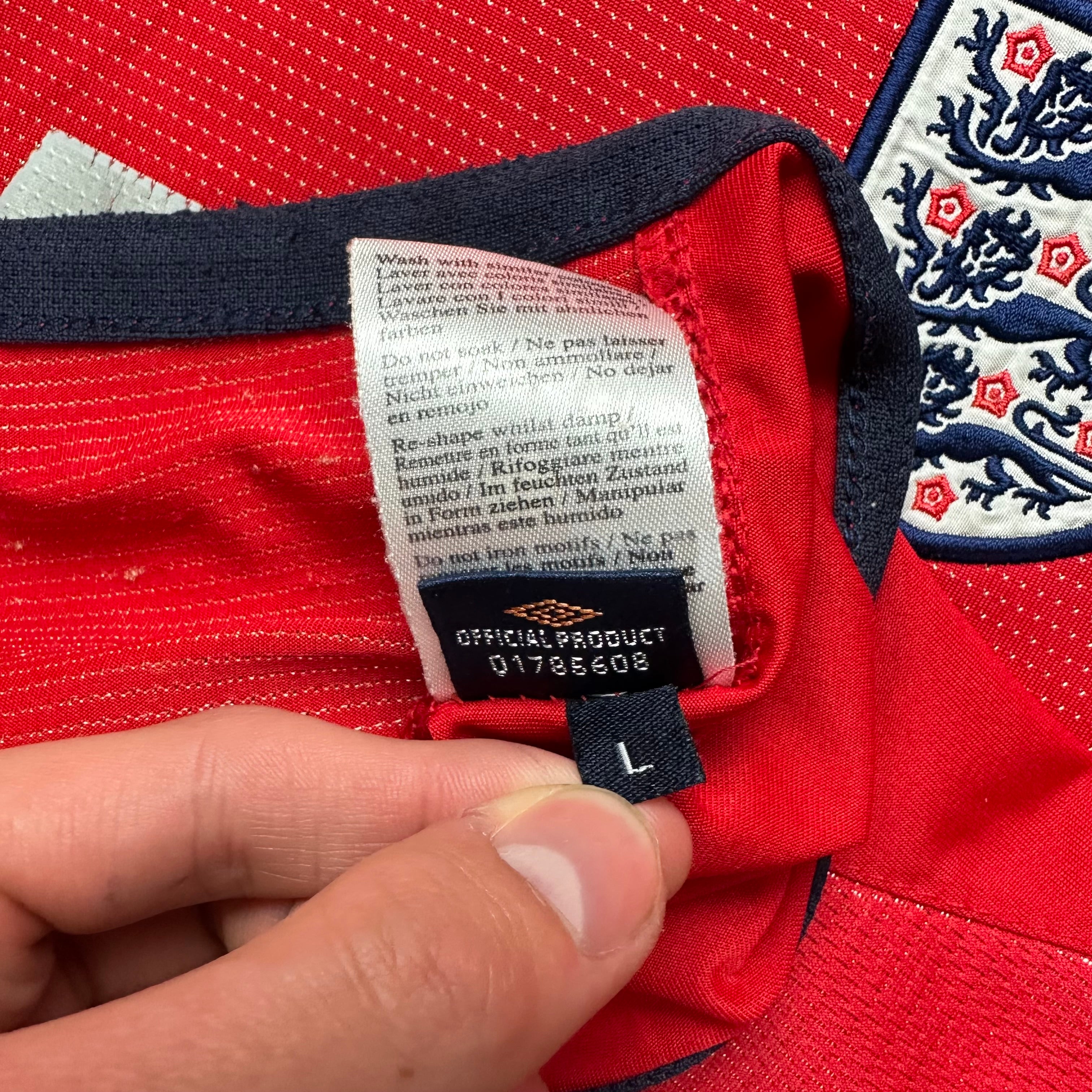 England 2004 Away Shirt (L) Beckham #7